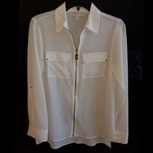 XS Michael Kors White Blouse